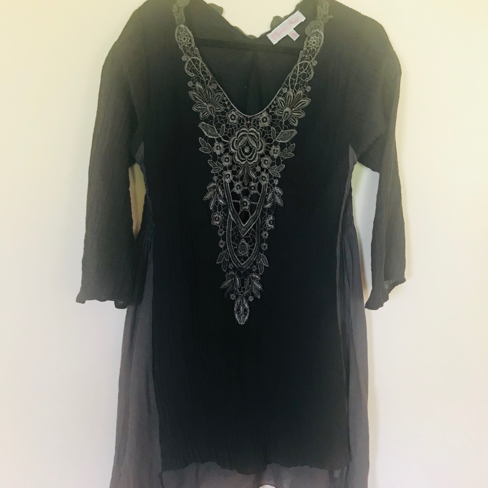 Dress or top with leggings